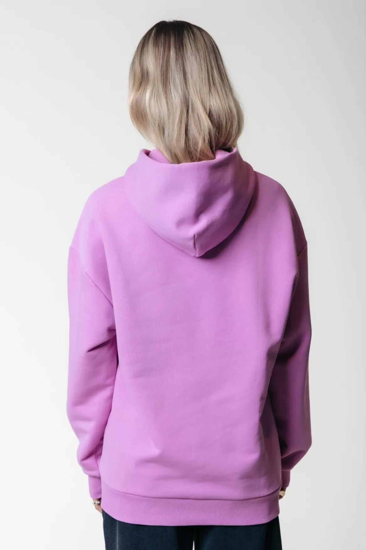 Colourful Rebel Puff Logo Hoodie | Medium Violet